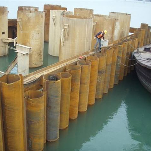 泰安钢护筒现场安装